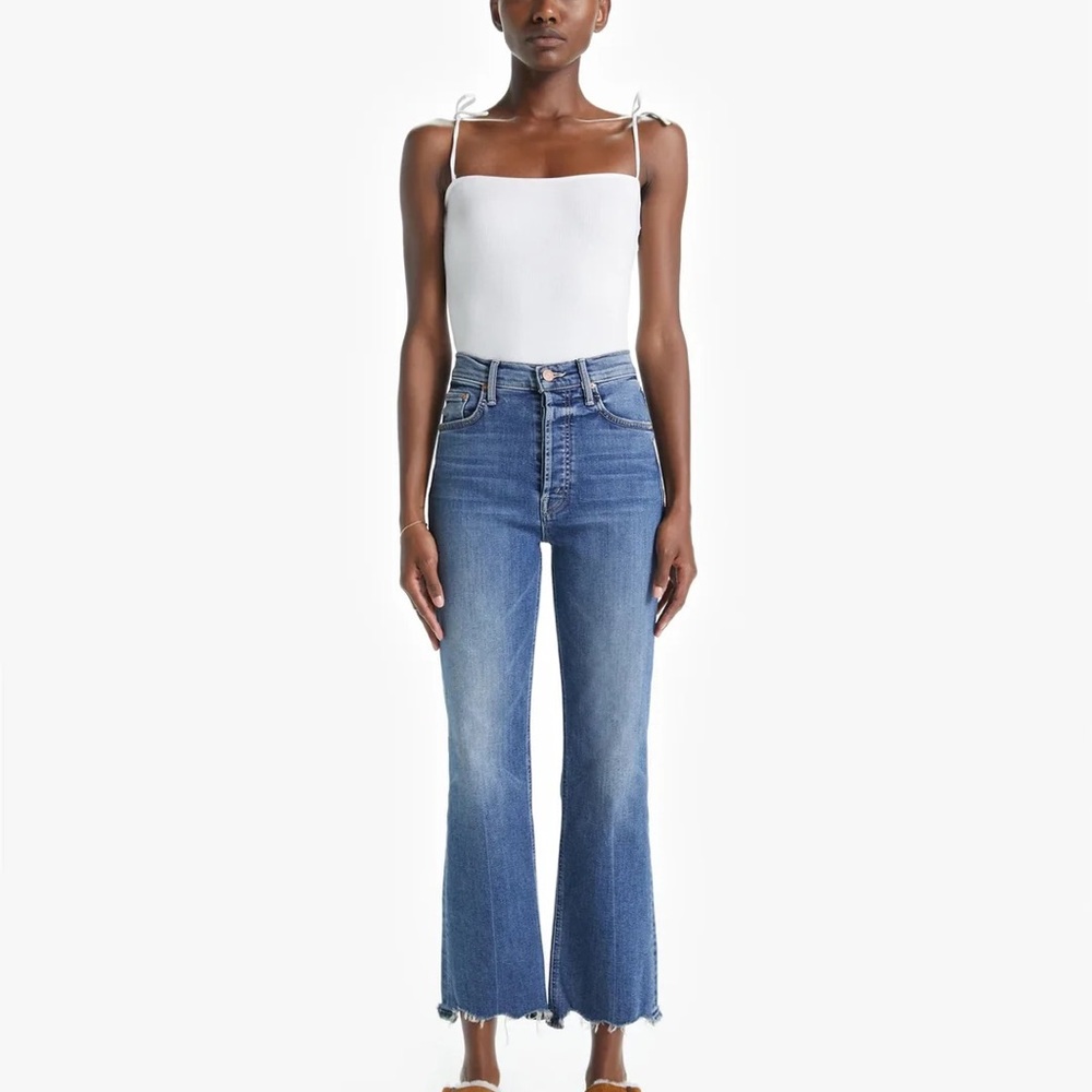 MOTHER The Tripper Chew High-Rise Jeans - size 27